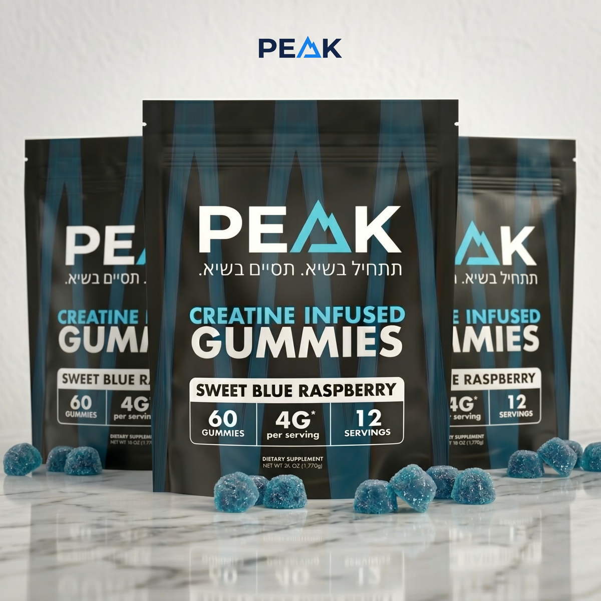 PEAK - סוכריות קראטין